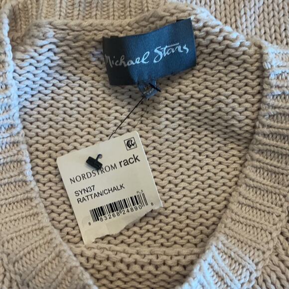 Michael Stars Lace-up Sleeve Sweater Size XS - Picture 6 of 8